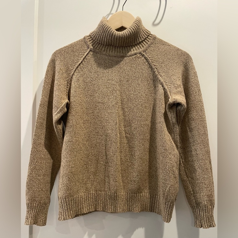 Karen Scott Women's Brown Turtleneck Sweater